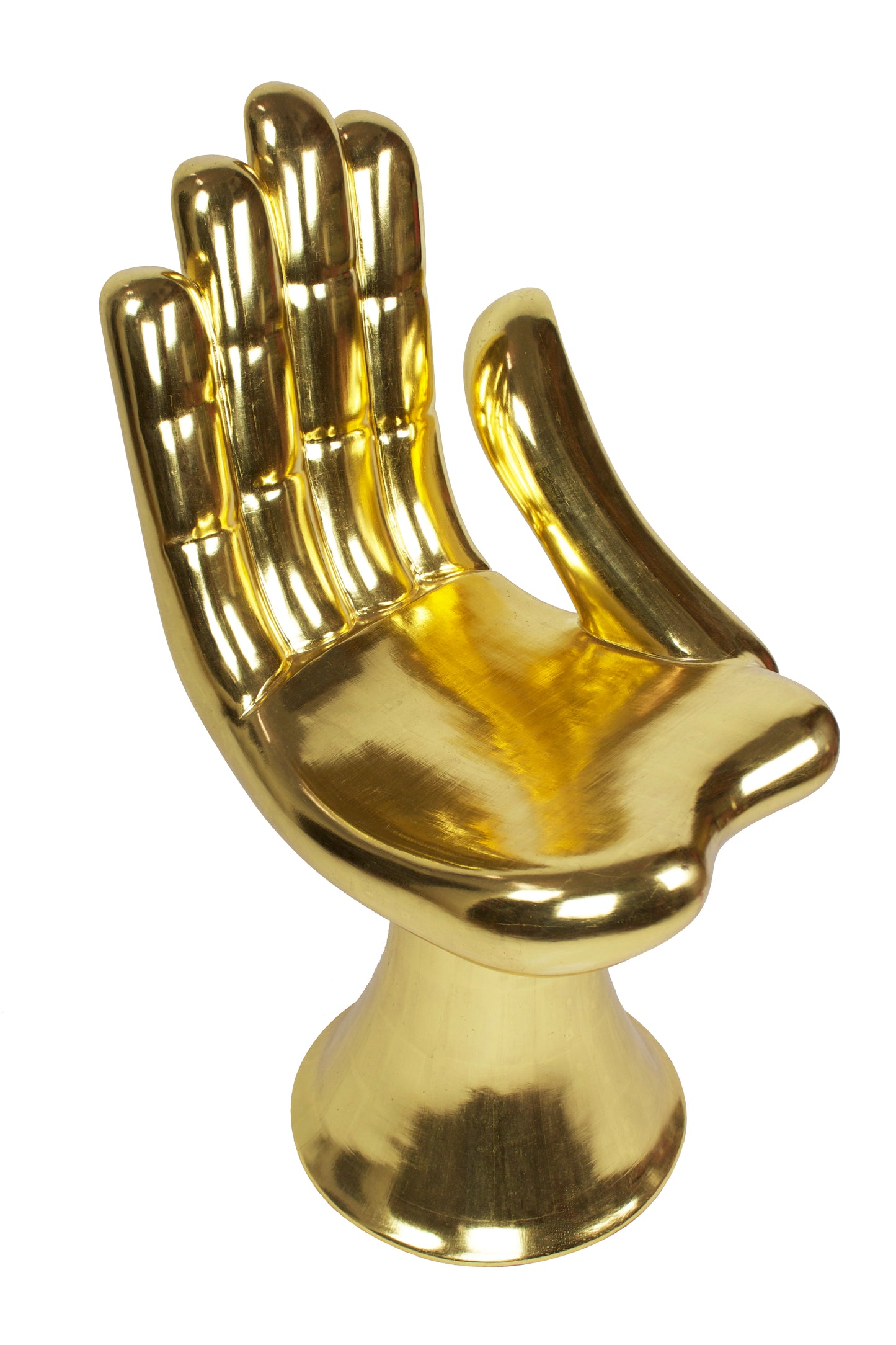 Hand Chair in Gold