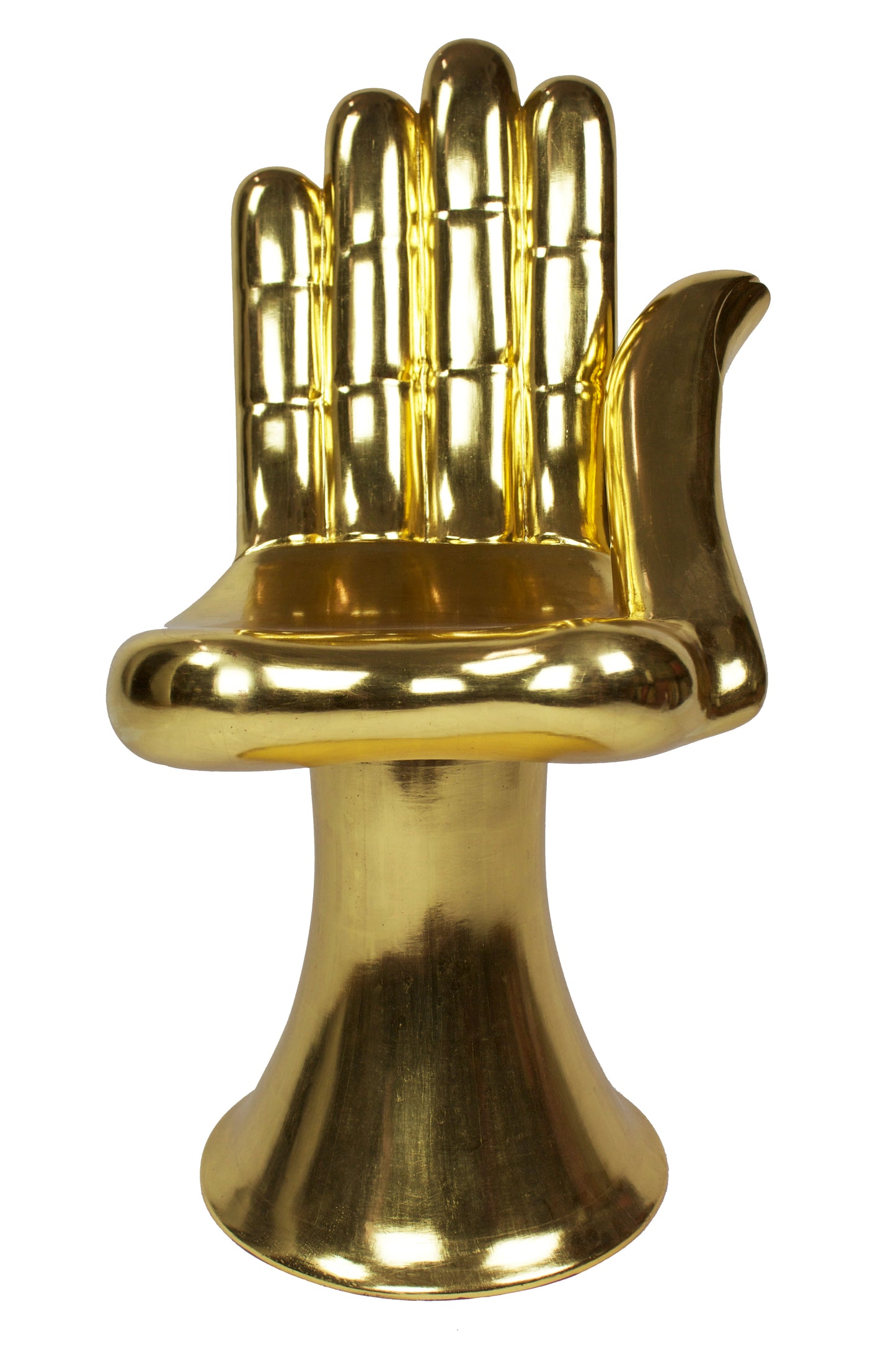 Hand Chair in Gold